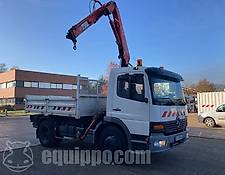 Mercedes-Benz ATECO with FASSI 13 ton crane(2001)